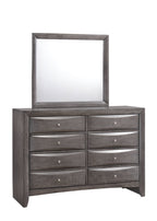 Madison Dresser with Mirror, Gray