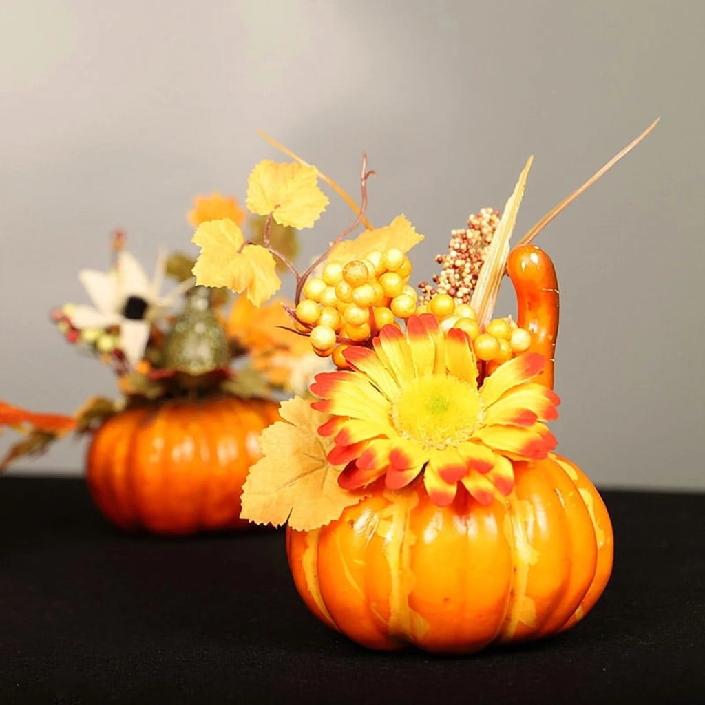 Artificial Pumpkins Table Home Decor House Prop Autumn Fall Harvest Thanksgiving Decoration;Artificial Pumpkins Table Home Decor House Prop Thanksgiving Decoration