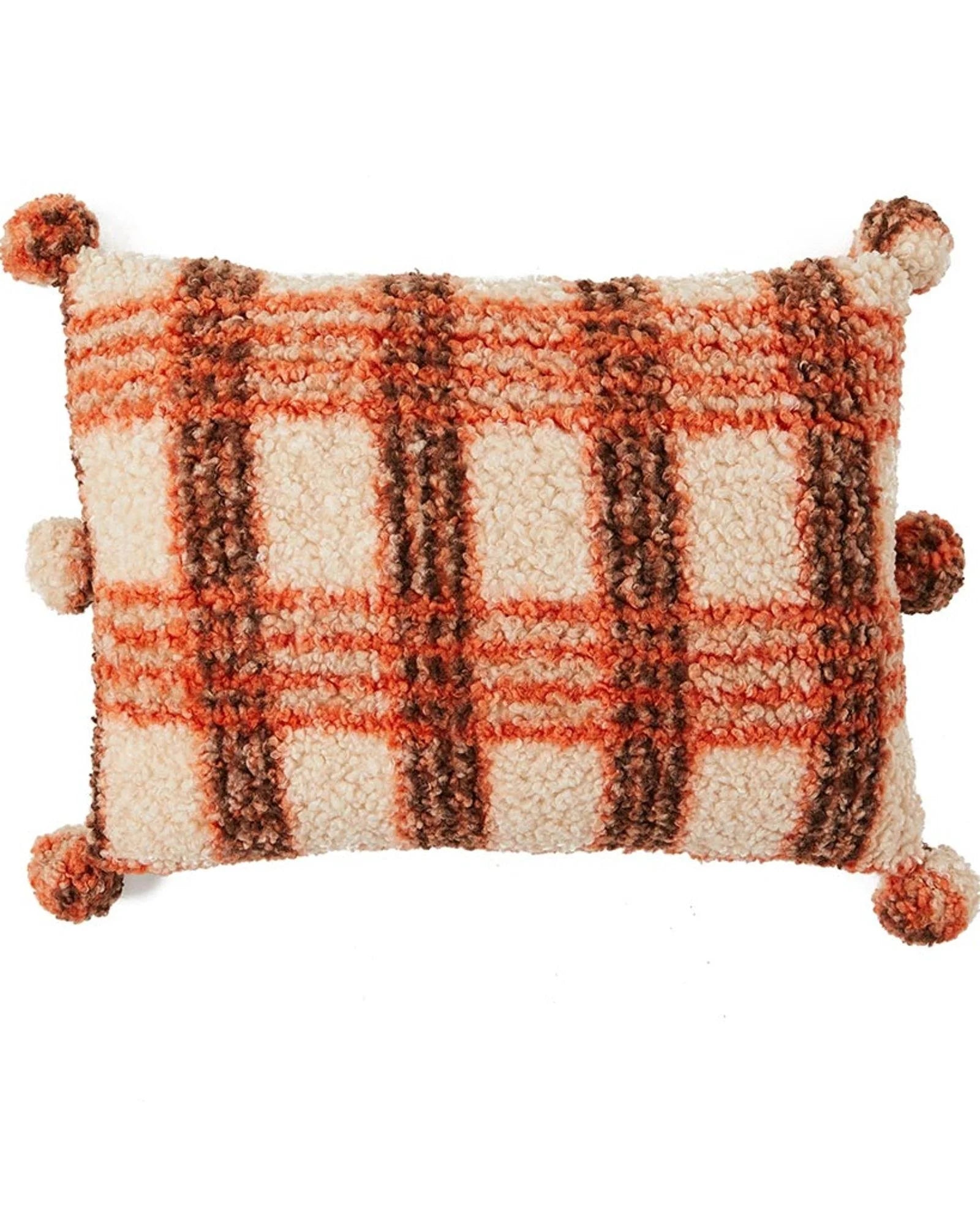 Harvest Accent Pillows - Autumn Plaid