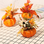 Artificial Pumpkins Table Home Decor House Prop Autumn Fall Harvest Thanksgiving Decoration;Artificial Pumpkins Table Home Decor House Prop Thanksgiving Decoration