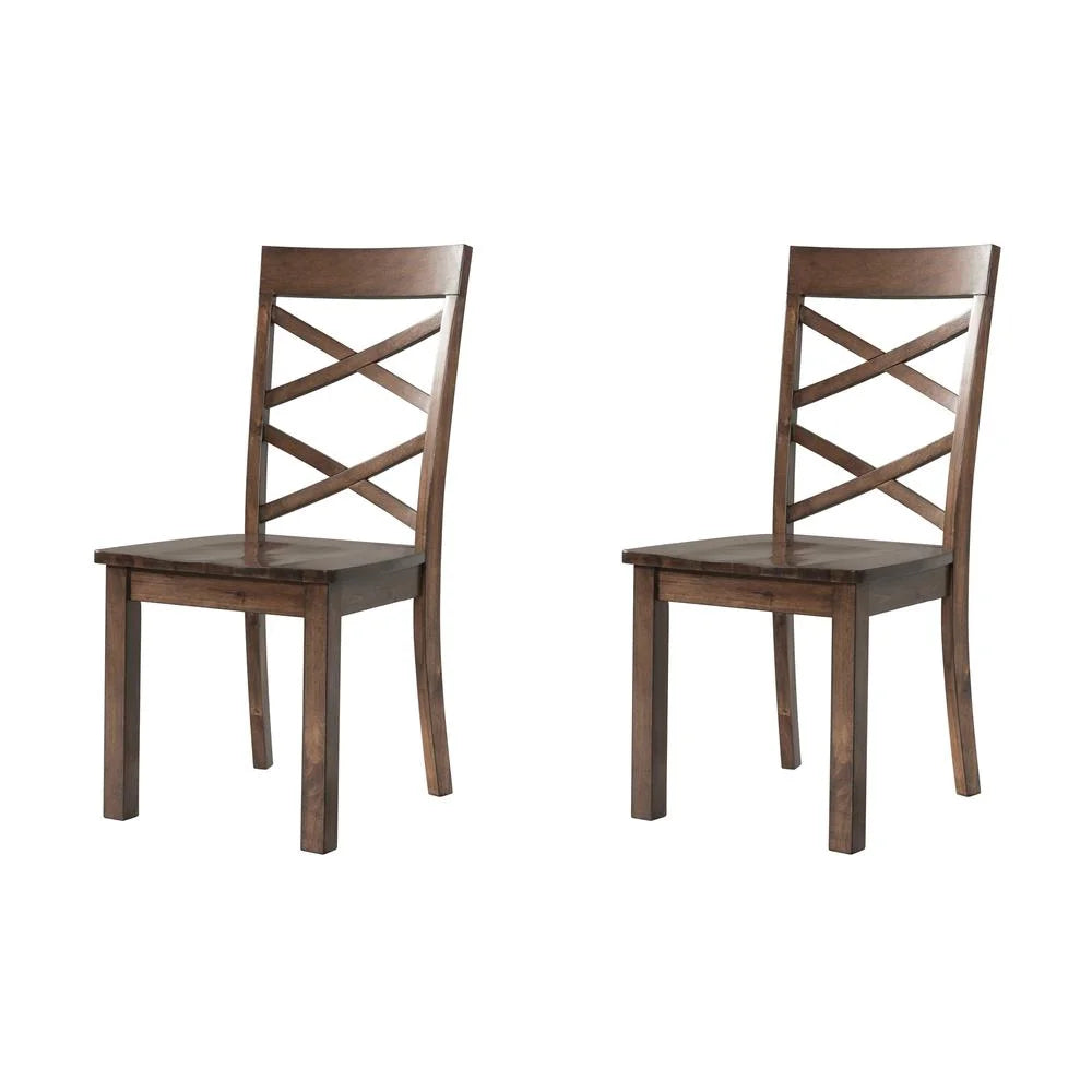 Regan 6 Piece Dining Set in Walnut