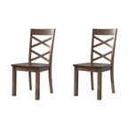 Regan 6 Piece Dining Set in Walnut