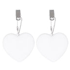 1/2/3PCS Purse Heart LED Light Handbag Lamp Automatic Motion Activated Purse Heart Shaped Light for Women Bah Purse Charm
