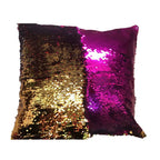 Mermaid Pillows Two Tone Sequins Throw Pillow Cushion Case DIY Case Double Sides Decorative Pillows FBE3