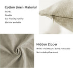 Funny Quote Saying Call Me Old Fashioned Throw Pillow Cover Red Christmas Sign Winter Holiday Decor Cushion Case Decorative for Sofa Couch 18" X 18" Inch Cotton Linen