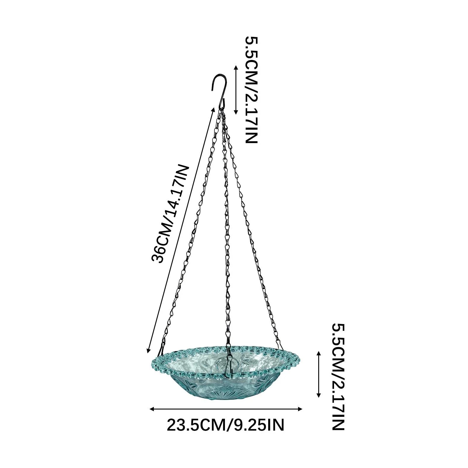 Acrylic Bird Feeder Bird Feeder Outdoor Hanging Bird Feeder