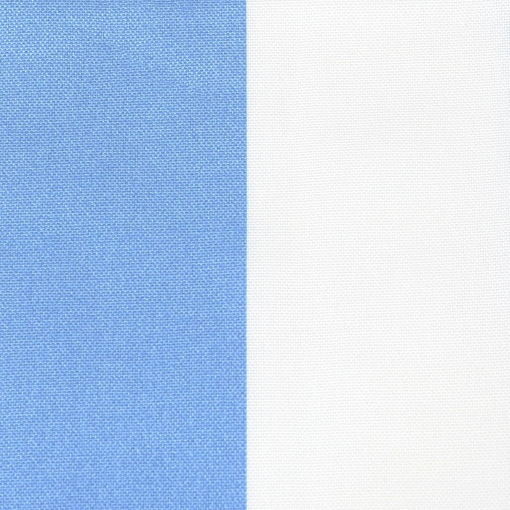 Indoor and Outdoor Decorative Throw Pillows Set of 2 with Zipper Closures and Inserts - 17-Inch Square Patio Furniture Accents - Weather-Resistant Polyester - Beach-Bound Stripe