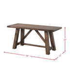 Regan 6 Piece Dining Set in Walnut