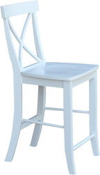 International Concepts X Back Stool Barstool