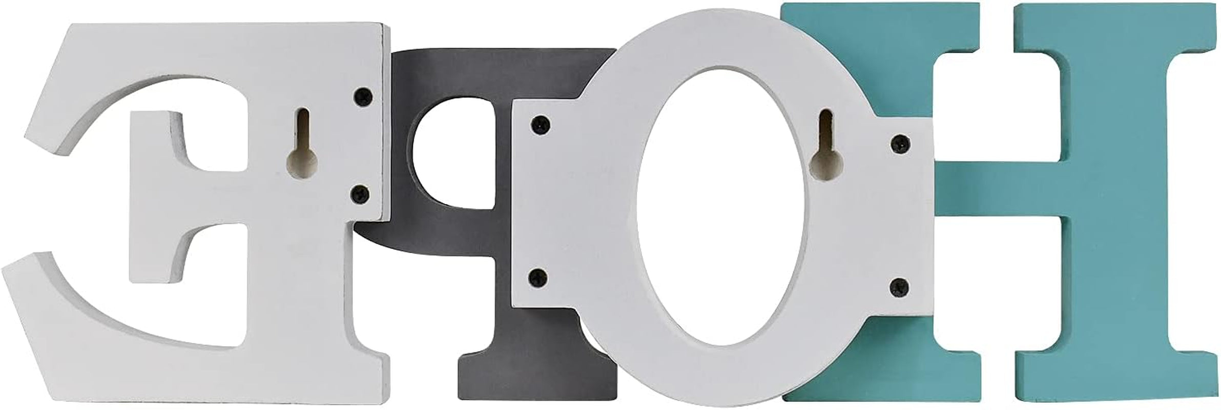 Rustic Wooden Word Sign, Decorative Letters Block, Hanging Wooden Sign, Wall Decor, Hope, 15.75'' X 5.2'' X 1.2''