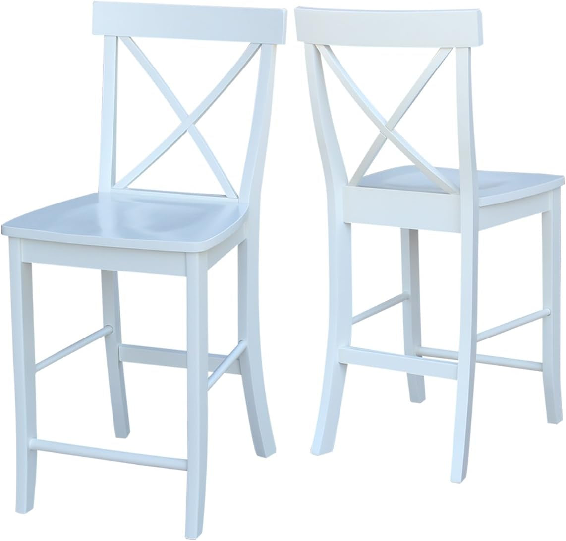 International Concepts X Back Stool Barstool