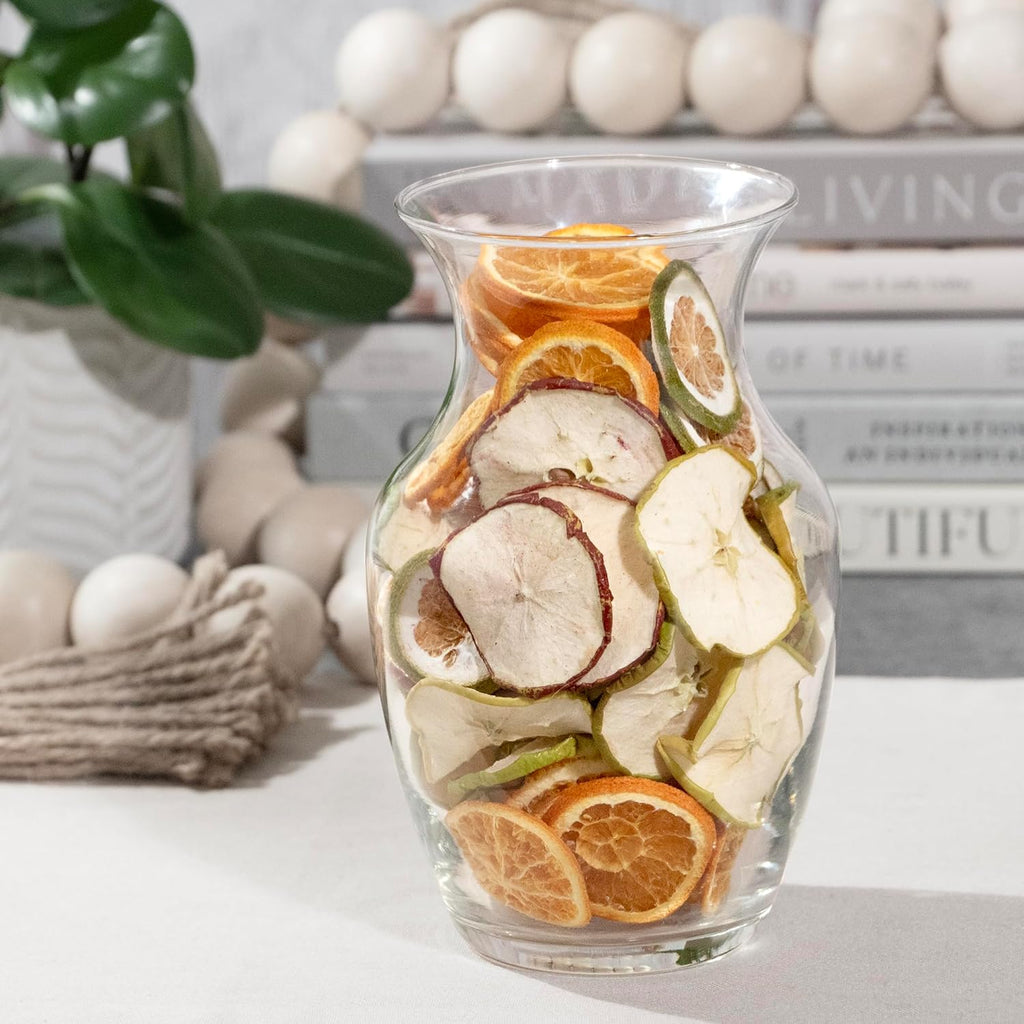 Natural Vase & Bowl Fillers | Dried Orange, Apple & Citrus Slices| Home Decor (Fruit Slices)