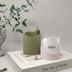 Jesmonite Holder - Candle Holder / Pen or Brush Holder