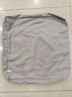 Patio Cushion Covers 24X24X4 Waterproof Outdoor Cushion Cover Replacement 4Packs Outdoor Seat Cushion Slipcover for Rattan Chair Sofa, Grey