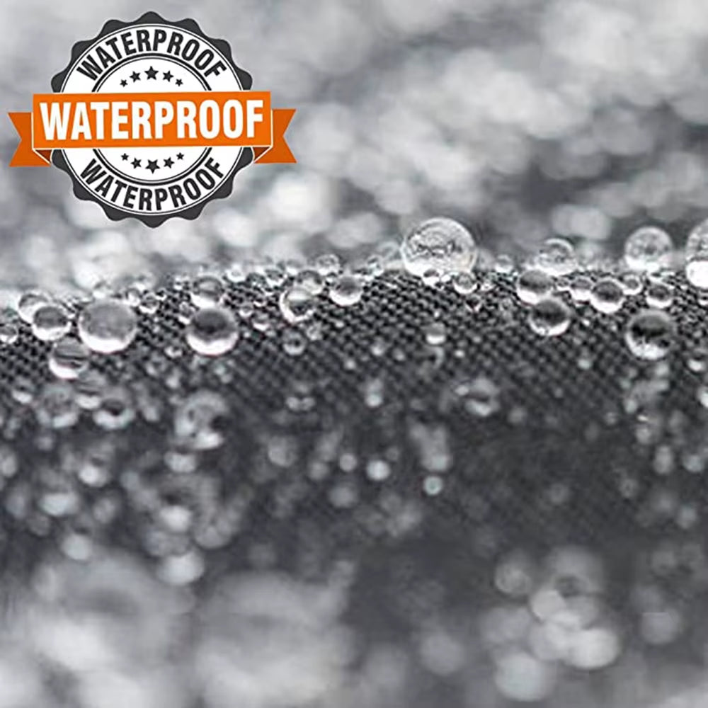 10 Size Patio Chair Seat Covers , Windproof, Water Resistant Patio Cushion Slipcovers Replacement, Patio Cushion Covers