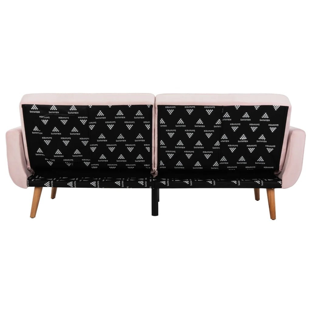 Bushwick Foldable Futon Bed Blush / Natural