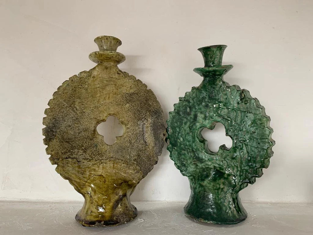 Circled Candle Holder, Handmade Candlestick