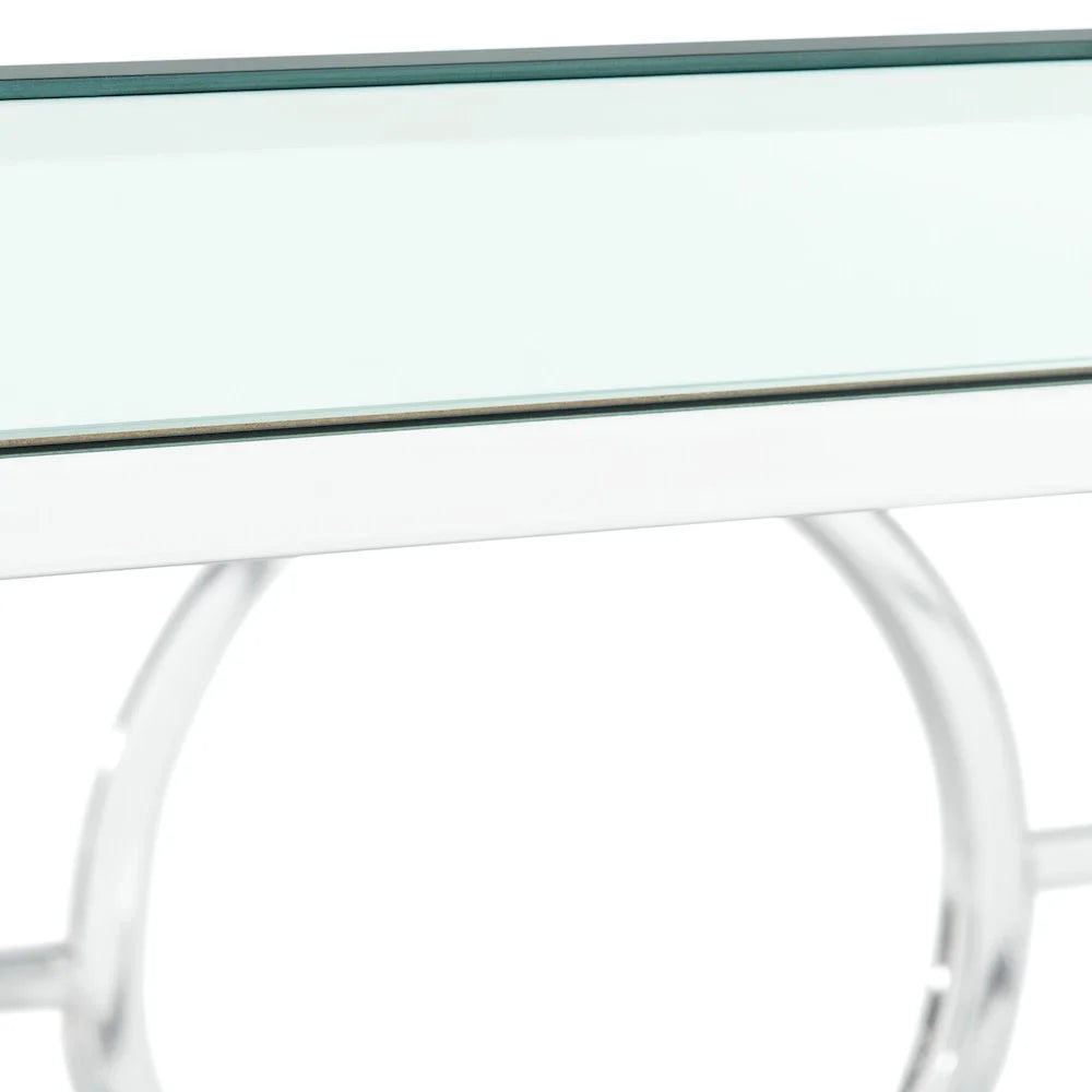 Katie Rectangle Mirrored Sofa Table