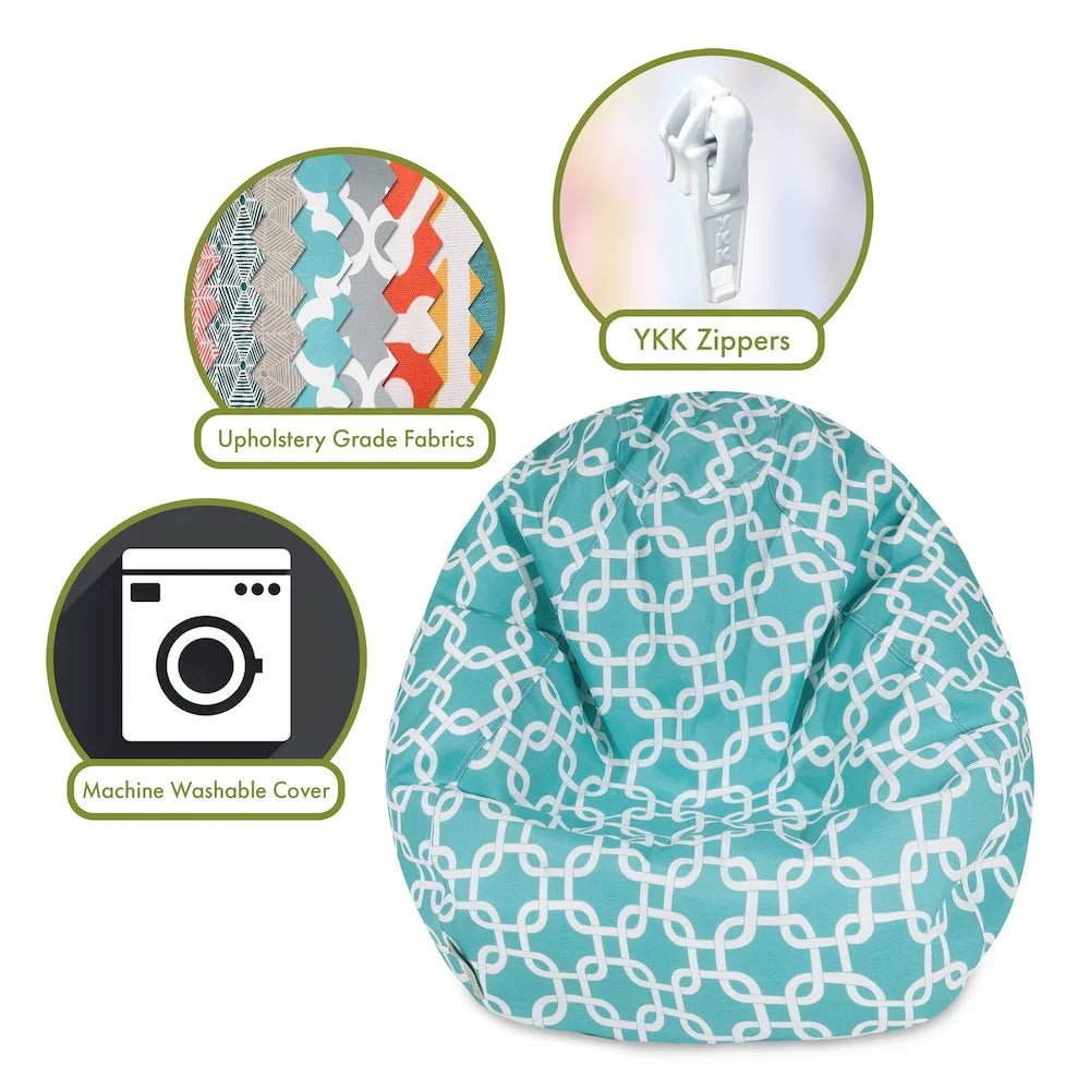 Goods Small Bean Bag Links Teal