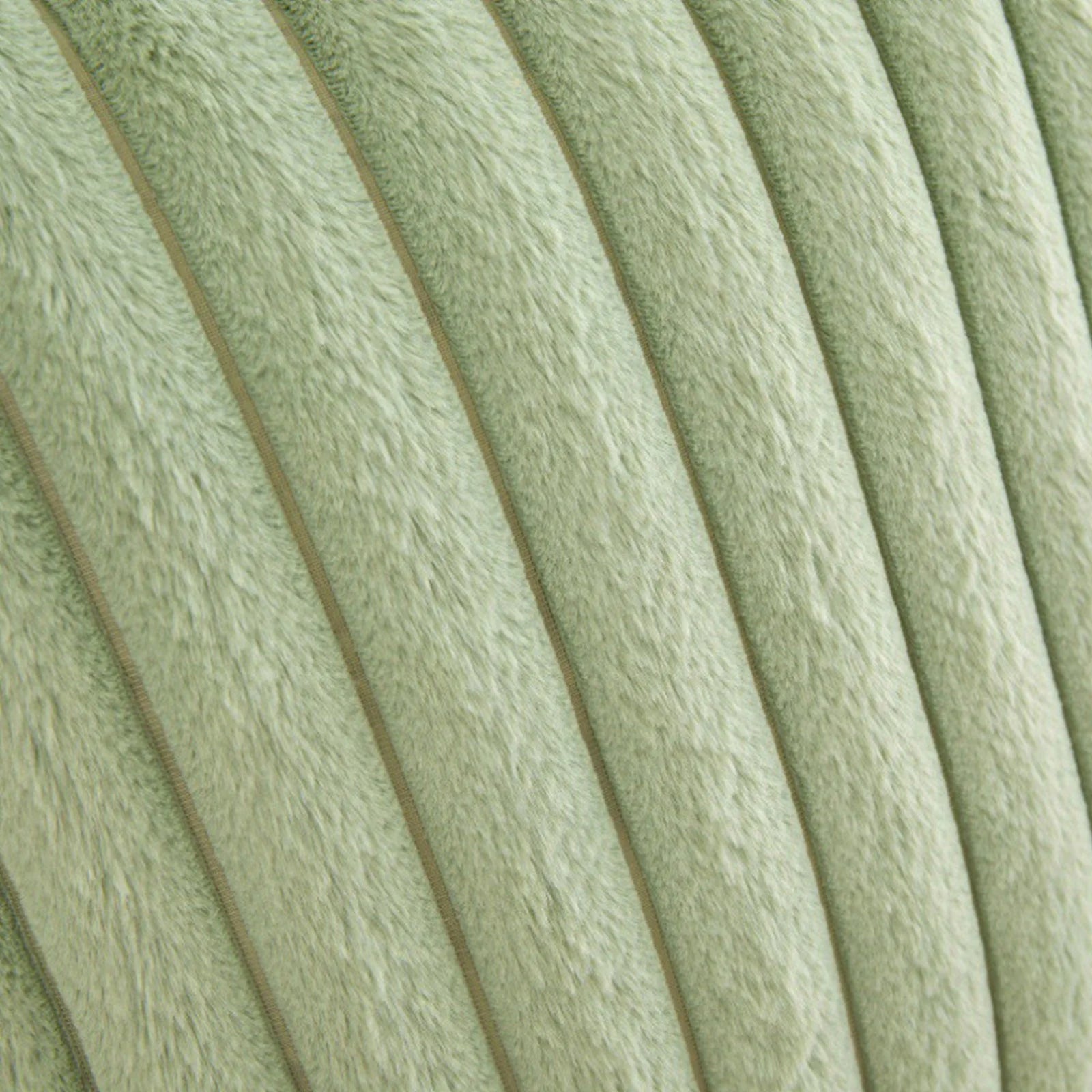 Corduroy Throw Pillows for Couch 18" X 18" Soft Plush Striped Square Pillow Indoor Decor Pillows for Sofa Couch Living Room Decoration, Throw Pillows under 10$, 1 Pack, Cream White