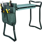 2-Piece, Garden Kneeler Seat Multiuse Portable Garden Bench Garden Stools Foldable Stool, Garden Tool Set