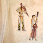 Musician Wall Decor Violin Player 7 Inches Length X 1 Inch Width X 14 Inches Height (M3002)