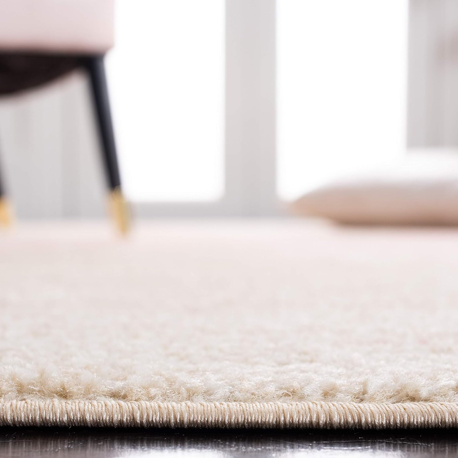 Adirondack Collection Runner Rug - 2'6" X 8', Pink & Ivory, Modern Ombre Design, Non-Shedding & Easy Care, Ideal for High Traffic Areas in Living Room, Bedroom (ADR142U)