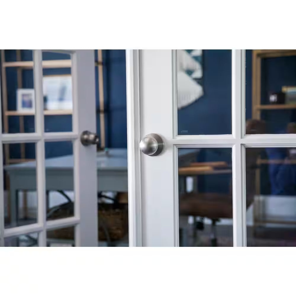 Fairfield Rustic Style Antique Brass round Hall/Closet Door Knob