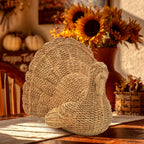 Thanksgiving Turkey Decor, Fall Decorations for Home, Rustic Turkey Thanksgiving Decorations and Fall Table Centerpiece