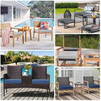 Outdoor Chair Cushions for Patio Furniture, Patio Chair Cushions, Waterproof ...