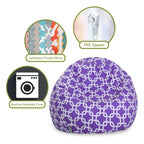 Goods Decorative Purple Links Small Classic Bean Bag