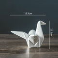 Modern Home Ceramics Thousand Paper Cranes Origami Abstract Handicraft Furnishings Children'S Room Decoration Accessories