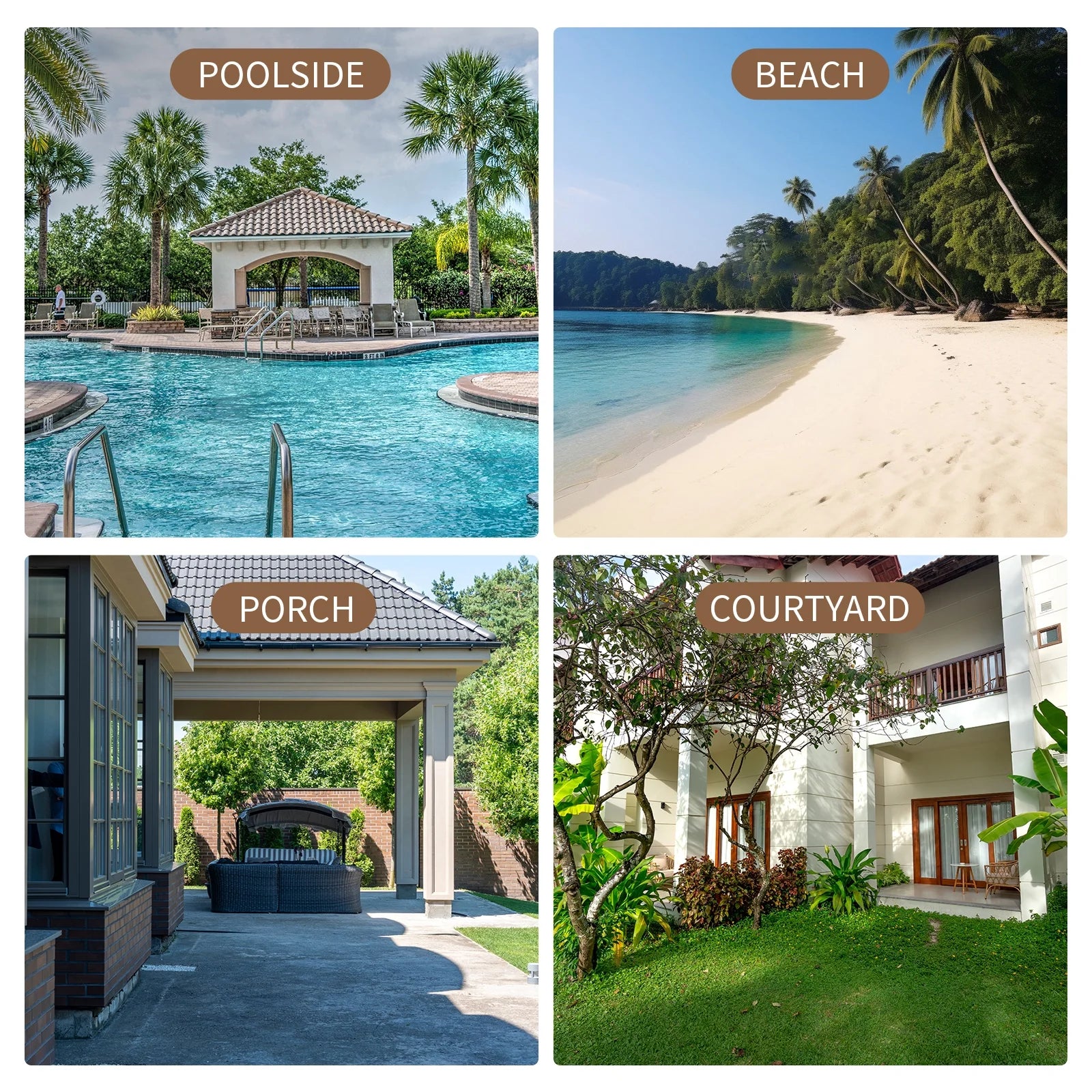 42"Patio Bistro Table,Cast Alumnium Patio Dining Table,Metal Outdoor Dining Table with 1.7"Umbrella Hole for Patio(Antique Bronze)