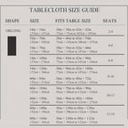 Rectangle Table Cloth, Waterproof Vinyl Tablecloth with Flannel Backing, Table L