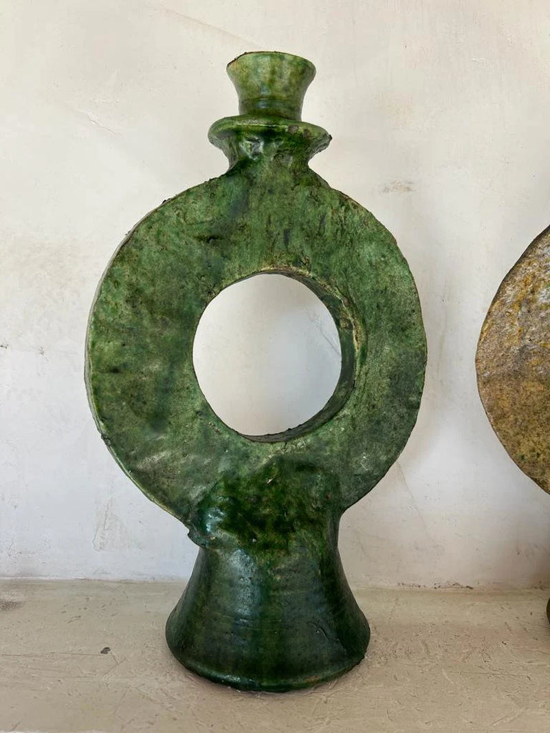 Candlestick Holder, Bohemian Candle Stick