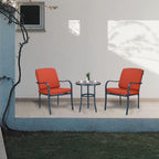 3 Pieces Outdoor Furniture,Patio Table and Chairs, Dinning Table and Chais, Patio Conversation Set, Porch Patio Set, Furniture Patio All-Weather Outdoor Patio Furniture