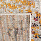 Madison Collection Runner Rug - 2' X 8', Grey & Beige, Modern Abstract Design, Non-Shedding & Easy Care, Ideal for High Traffic Areas in Living Room, Bedroom (MAD453A)