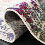 Madison Collection Accent Rug - 4' X 6', Blue & Green, Modern Abstract Design, Non-Shedding & Easy Care, Ideal for High Traffic Areas in Entryway, Living Room, Bedroom (MAD469A)