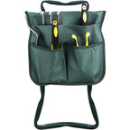 2-Piece, Garden Kneeler Seat Multiuse Portable Garden Bench Garden Stools Foldable Stool, Garden Tool Set