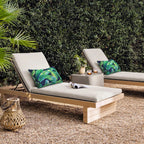 Pack of 2 Waterproof Outdoor Lumbar Pillow with Inserts, Rectangle Decorative...