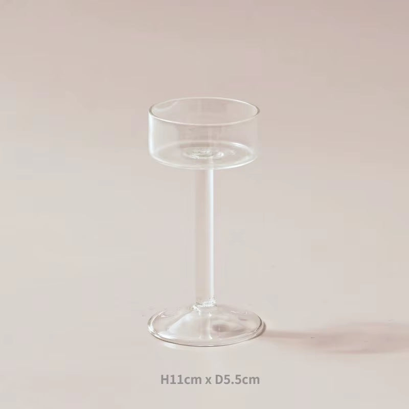 Glass Candle Holders Set Tealight Candle Holder Home Decor Wedding Table Centerpieces Crystal Holder Dinner Table Setting