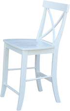 International Concepts X Back Stool Barstool