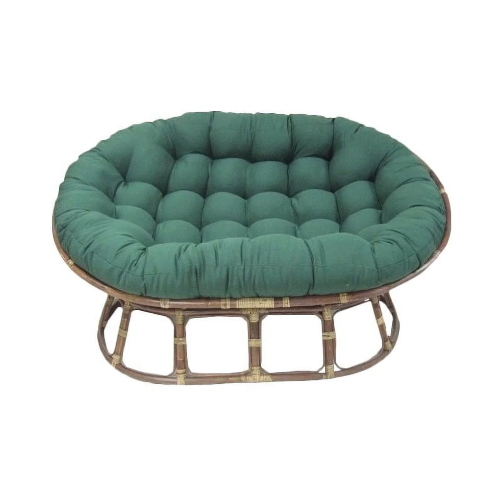 65-Inch by 48-Inch Solid Twill Double Papasan Cushion 93304-TW-RD