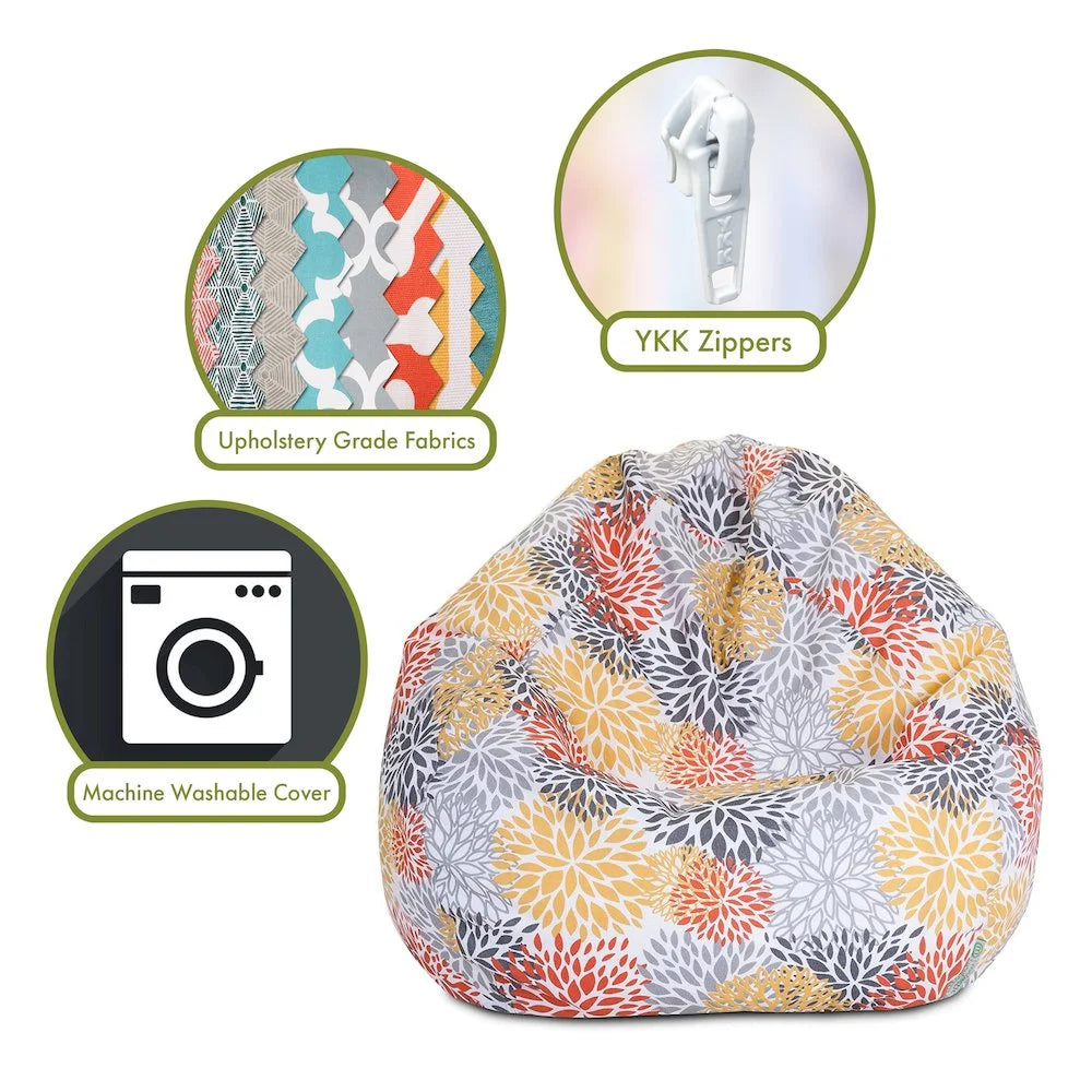 Goods Small Bean Bag Blooms Citrus