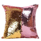 Mermaid Pillows Two Tone Sequins Throw Pillow Cushion Case DIY Case Double Sides Decorative Pillows FBE3