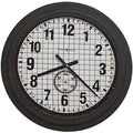 Grid Iron Works Wall Clock