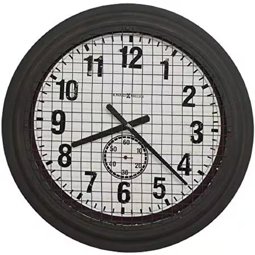 Grid Iron Works Wall Clock