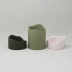 Jesmonite Holder - Candle Holder / Pen or Brush Holder