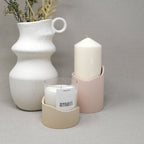 Jesmonite Holder - Candle Holder / Pen or Brush Holder