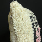 Handmade Berber Wool Pillow: Modern Bohemian Cushion (40X40 Cm)